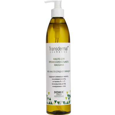 DGP Transdermal 100% Масло сладкого миндаля без отдушек. Для профессионального массажа 510 мл