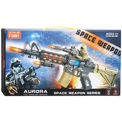 Автомат "Взрывной штурм" (свет, звук) на батарейках, в коробке