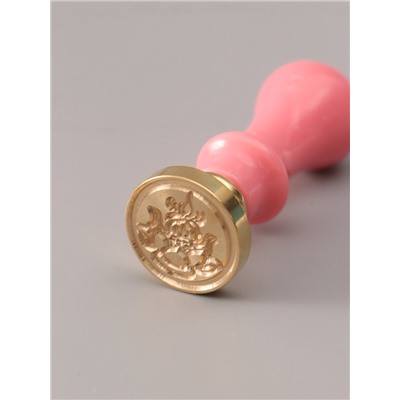 Подарочный набор для сургучной печати «Лотос», печать, ручка, сургуч, 12.5×10×3.6 см