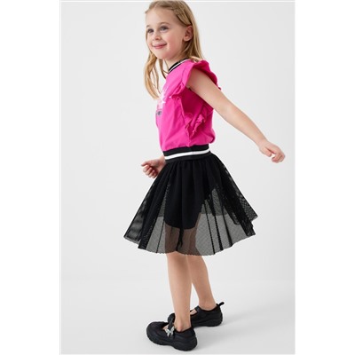 Джемпер трикотажный для девочек (футболка) PLAYTODAY, 1240330