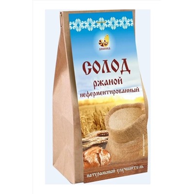 Солод ржаной Не ферментированный (белый) пакет 500г ЭКОПРОДУКТЫ, 1182539