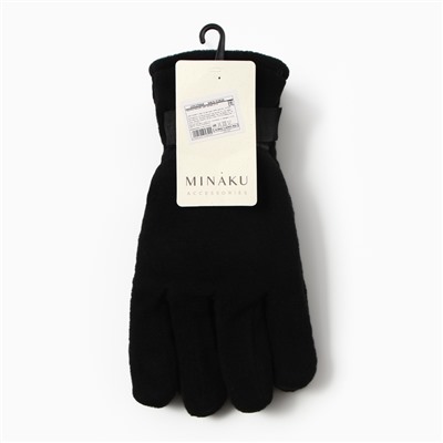 Перчатки мужские MINAKU, 25 см, чёрная