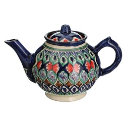 Чайник заварочный Риштанская Керамика «Узоры», 1 л, МИКС