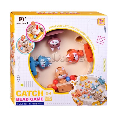 Игра настольная "Поймай шарик" в коробке