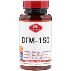 Olympian Labs, DIM-150, 30 вегетарианских капсул