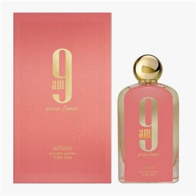 AFNAN 9 AM PINK edp (w) 100ml