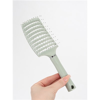 Расчёска массажная, широкая, вентилируемая, 7.3×25.3(±1) см, МИКС
