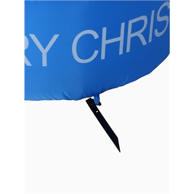 Надувная фигура новогодняя «Зимнее волшебство. Снеговик вертится вокруг себя», двигается, 210 см