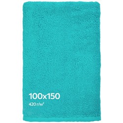 Большое махровое полотенце 100x150 Happy Fox Home