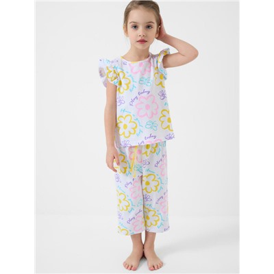 Пижама трикотажная для девочек