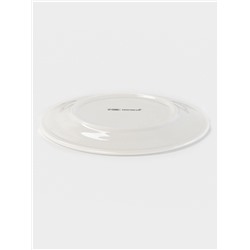 Десертная тарелка Доляна White Label, d=17.5 см, с утолщённым краем, фарфор, белая
