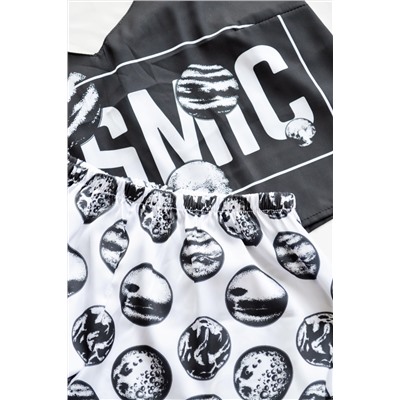 Пижама Hot Story Cosmic (топ + шорты)