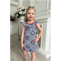 Сарафан 5106 детский (Синий)