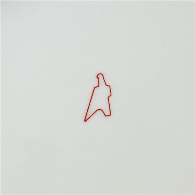 Тарелка фарфоровая «Розовый цветок», d=17.5 см