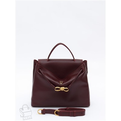 Сумка женская кожаная 6046PE red Polina&Eiterou/50