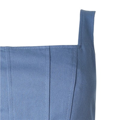 Корсет женский джинсовый MIST: Denim, размер 48, синий