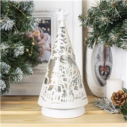 УЦЕНКА Фигура световая «Олени в лесу », 31×13×13 см, 3хАА (не в компл.), 2 режима Т/БЕЛЫЙ и RGB