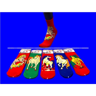 Носки универсальные ЦВЕТНЫЕ Символ 2026 года арт. 1861