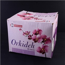 545 Блюдо стекло 6шт ORKIDEH (х6)