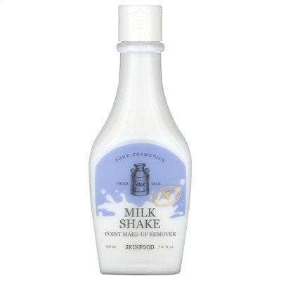 Skinfood, Milk Shake Point Make-Up Remover, 5.41 fl oz (160 ml)