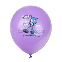 Латексные шары - набор 5 шт. "Соник" 30 см.