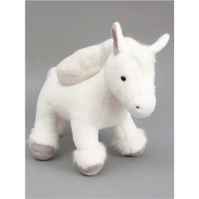 Мягкая игрушка «Лошадка» белая, 40 см