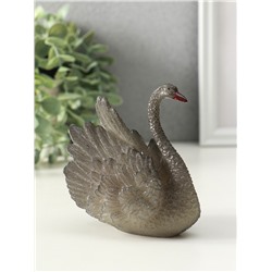 Фигурка для чайной церемонии «Белая лебедь», меняет цвет, 11×10×8 см