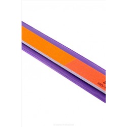 Mertz Пилка для ногтей прямая 955, 100/150/220/240 грит, розово-оранжевый KRISTALLER, 1105978