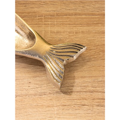 Блюдо сервировочное «Рыбка», 32×9×1.5 см, алюминий