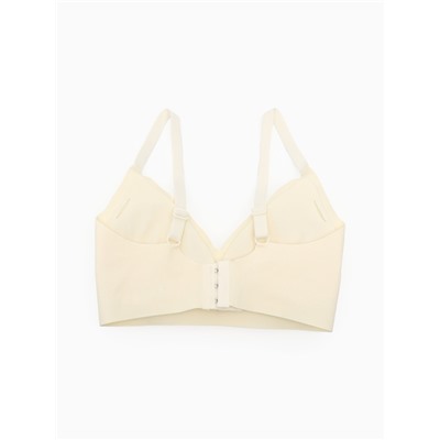 Бюстгалтер женский бесшовный MINAKU, размер 42 (60 см), цвет молочный