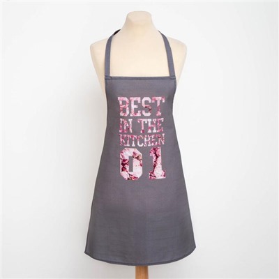 Фартук Этель Best in the kitchen 60×70 см, 100% хлопок, репс 210 г/м²