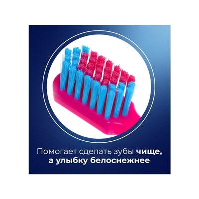 Зубная щётка D.I.E.S. Vogue Style средней жёсткости, 1+1 шт.