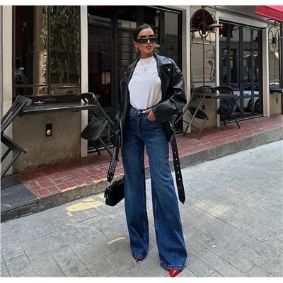 Джинсы палаццо