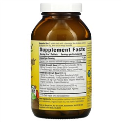 MegaFood, Turmeric Strength, средство для общей поддержки здоровья, 120 таблеток