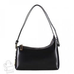 Сумка женская кожаная 1256TH black Polina&Eiterou  в Новосибирске