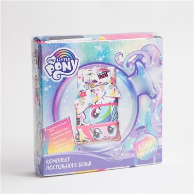 Постельное бельё 1.5-спальное «Этель» Candy clash, поплин