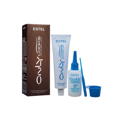 Краска для бровей и ресниц Estel Only looks тон №602, коричневый