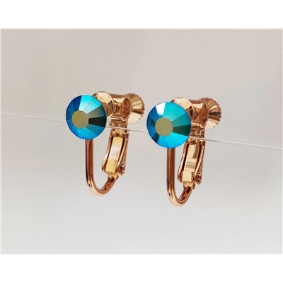 Серьги с кристаллами Swarovski