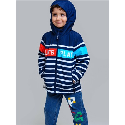 Куртка текстильная с полиуретановым покрытием для мальчиков (ветровка)