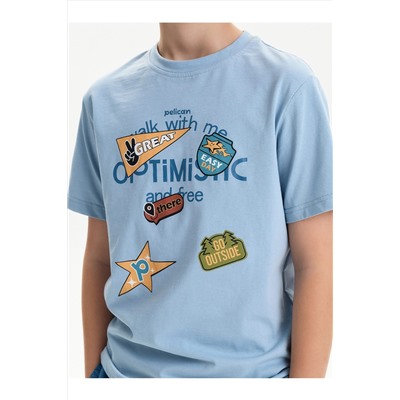 Футболка для мальчиков PELICAN, 1232813