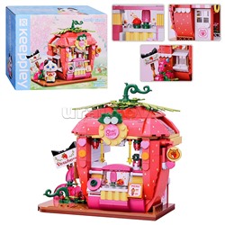 Конструктор "Клубничка" (350 дет.) в коробке