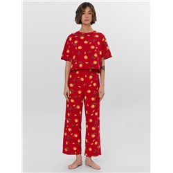 КОМПЛЕКТ ЖЕНСКИЙ (ФУТБОЛКА, БРИДЖИ) 592444