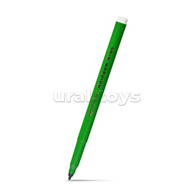 Фломастеры 06 цветов "Centropen Rainbow Kids" с трехгранным держателем (смываемые) в пластиковом пакете