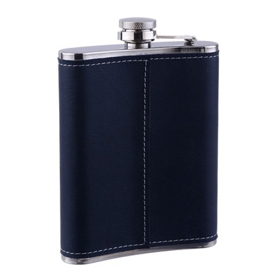Фляжка Alcohol, нержавеющая сталь, 240 мл, 8 oz