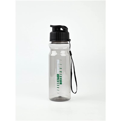 Бутылка для воды пластиковая «Без препятствий», 500 мл, чёрная