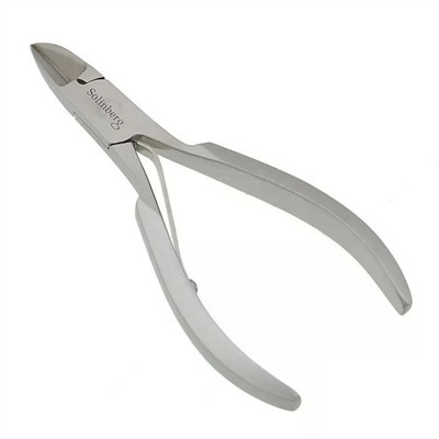 Solinberg Кусачки педикюрные для ногтей / Comfort Line 501222-501, матовые, одинарная пружина, 18 мм 21589