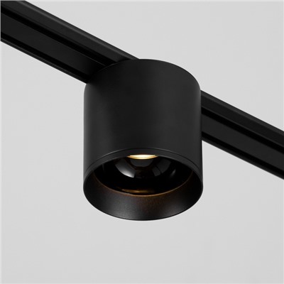 Светильник трековый BayerLux SLIM «Цилинр», LED, 12 Вт, 3000K-6000К, 48 В, CRI90, 8×8×7.5 см, чёрный