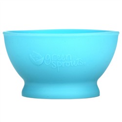 Green Sprouts, Feeding Bowl, 6+ Months, Aqua, 1 Bowl, 7 oz (207 ml)