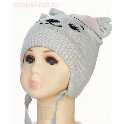 01-5-B Шапка для девочки (44-46)