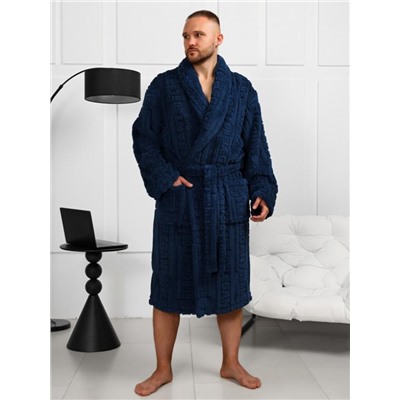 Халат мужской Идеал-3 (Синий)